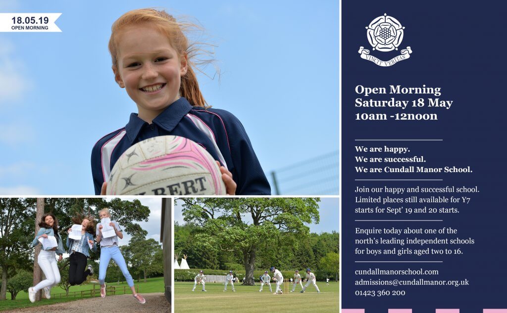 Open Morning // Sat 18 May