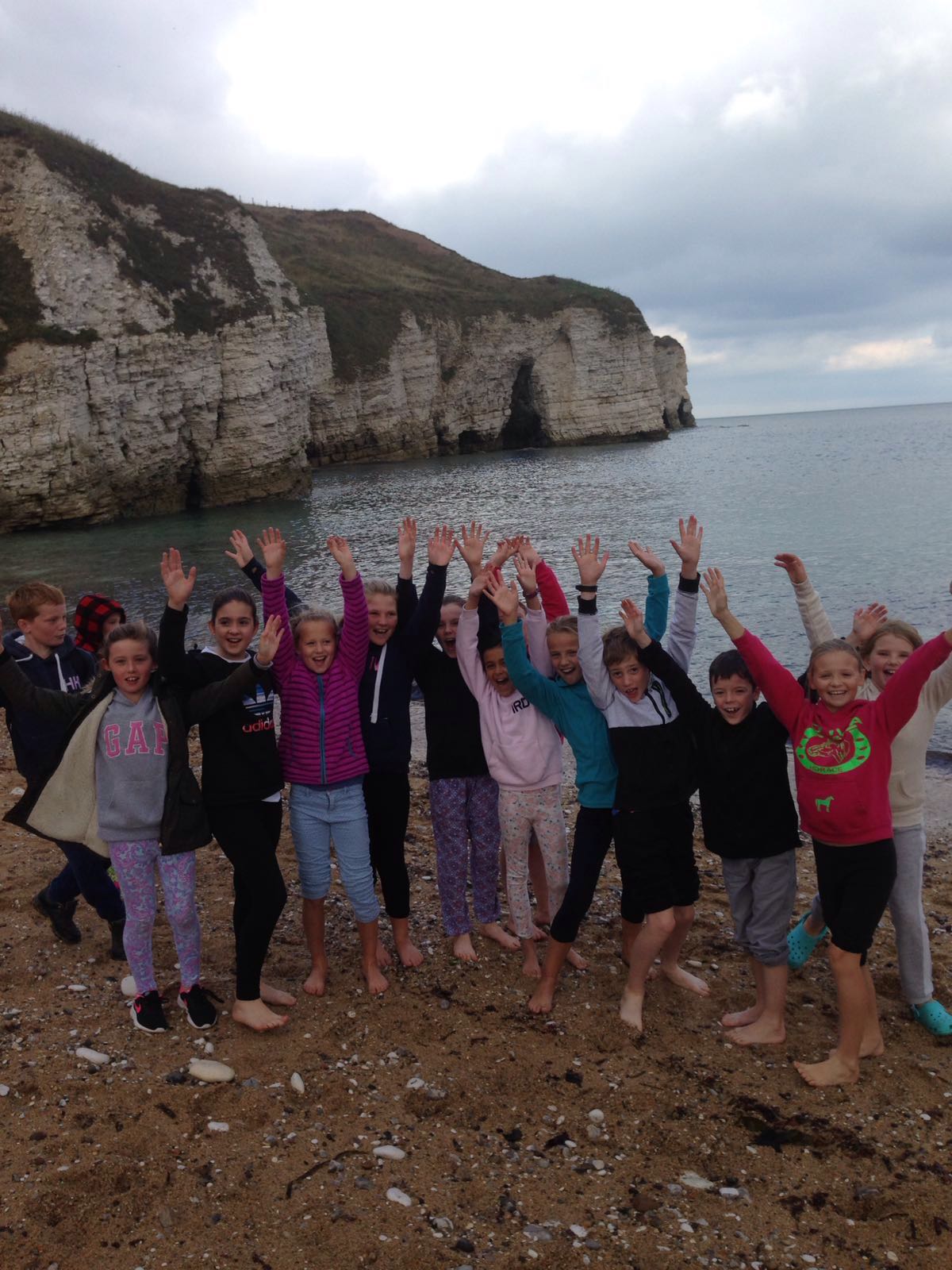 Trip to the seaside proves fun for Form 4