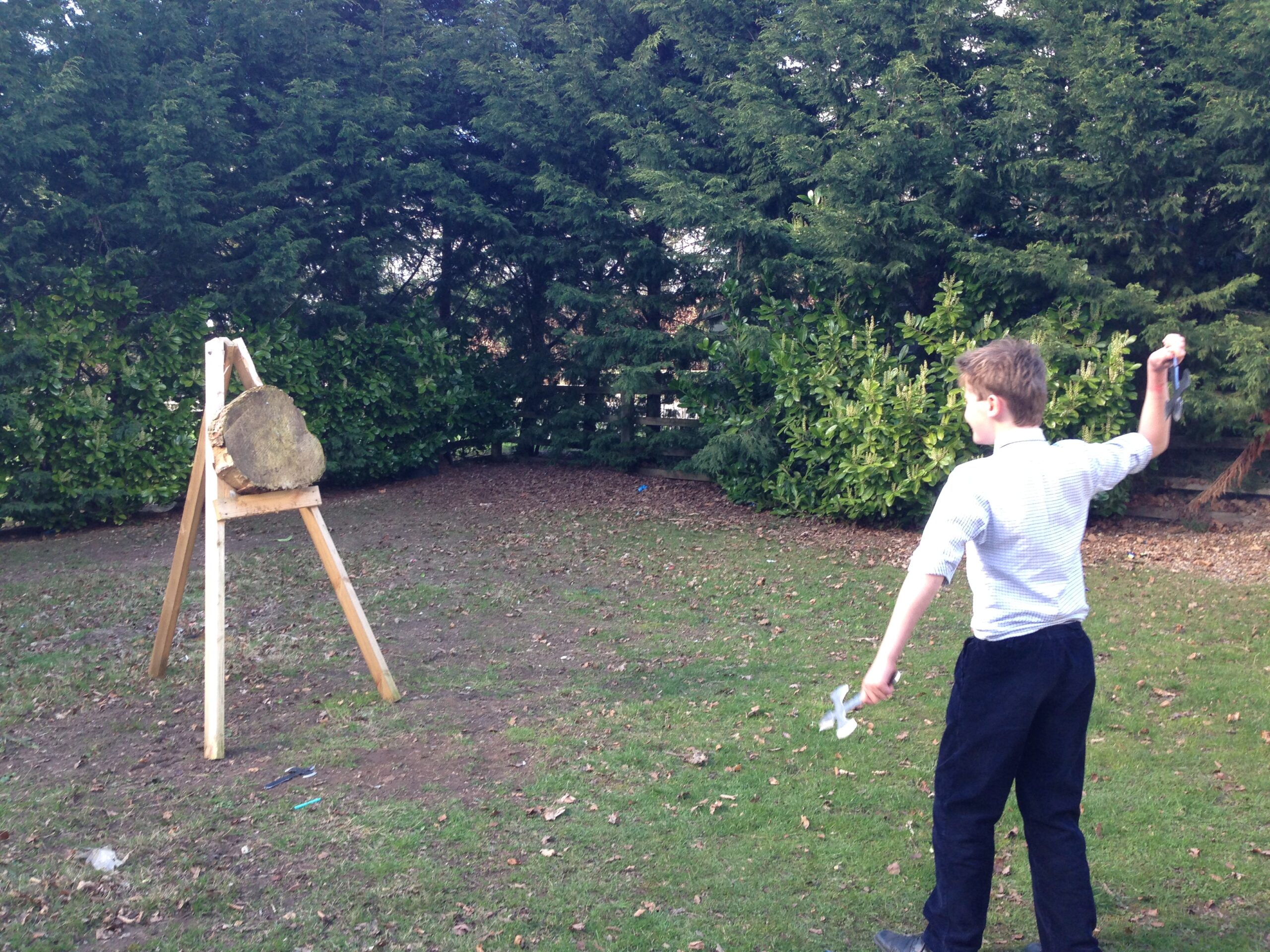 Axe-traordinary Fun for Cundall Pupils