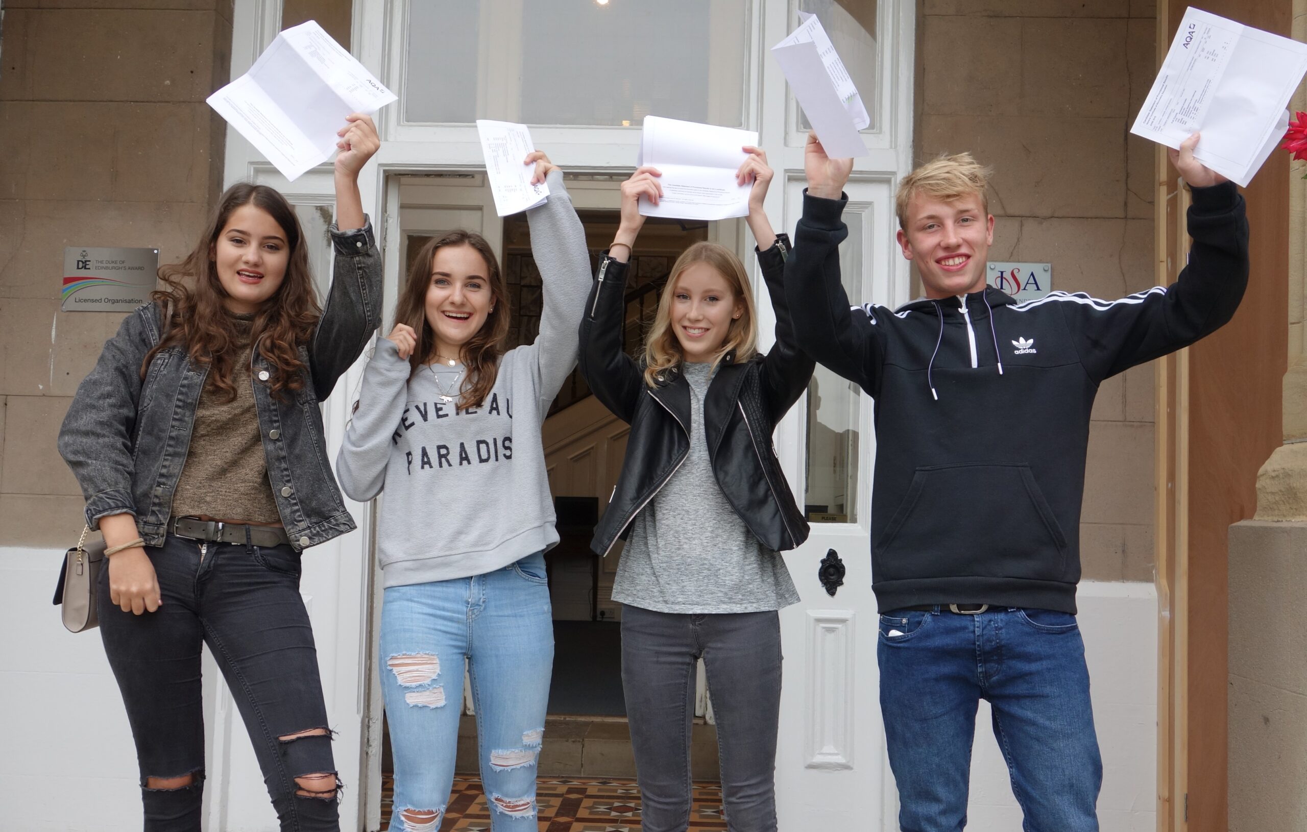 GCSE celebrations for Cundall Manor School
