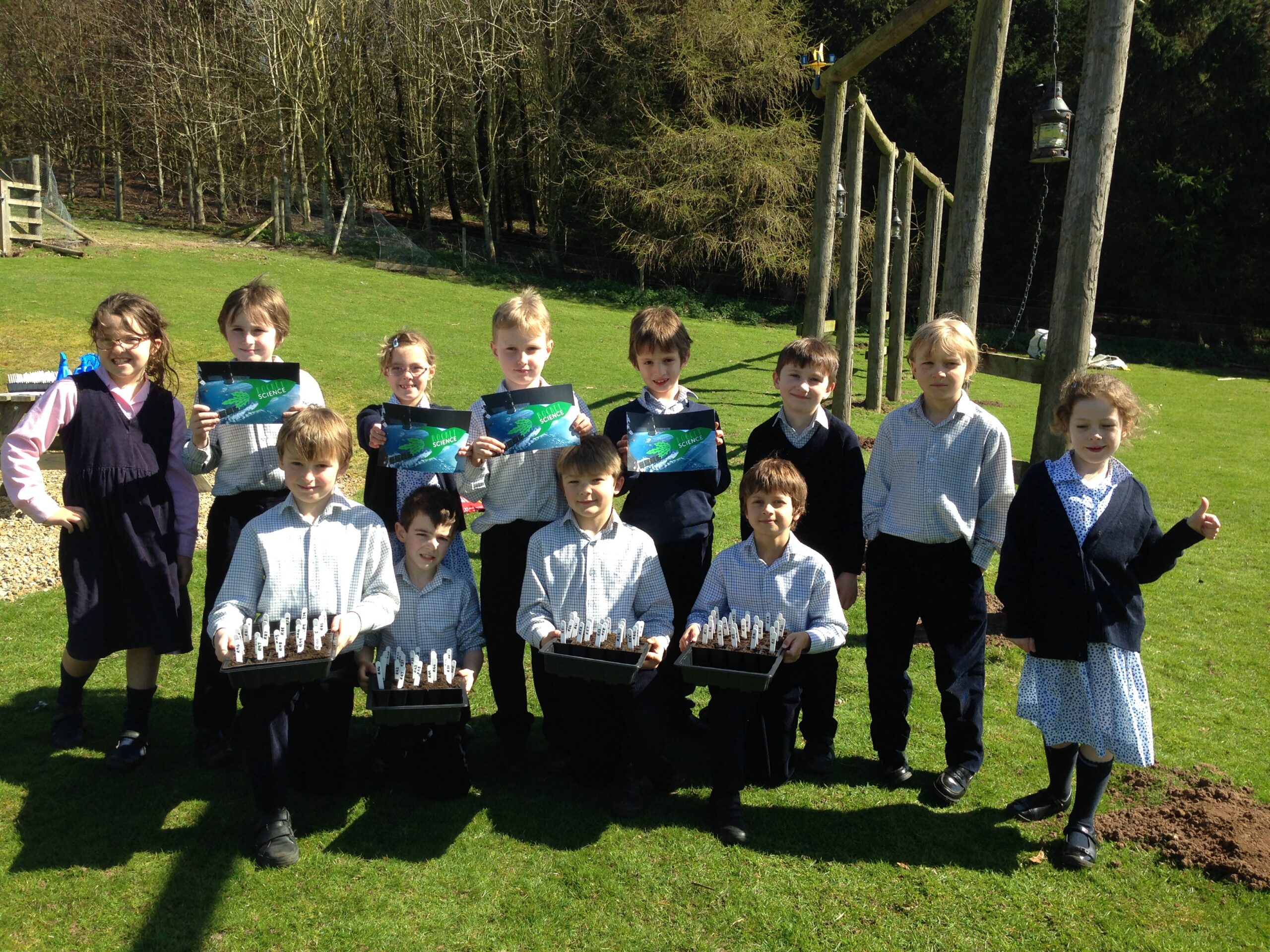 Rocket Science Plants Seeds for Tomorrow’s Astronauts.