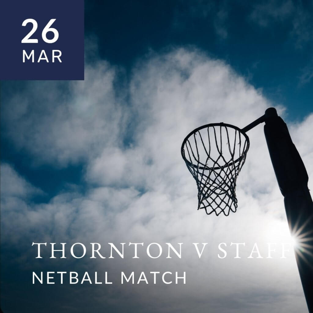 Thornton v Staff Netball Match