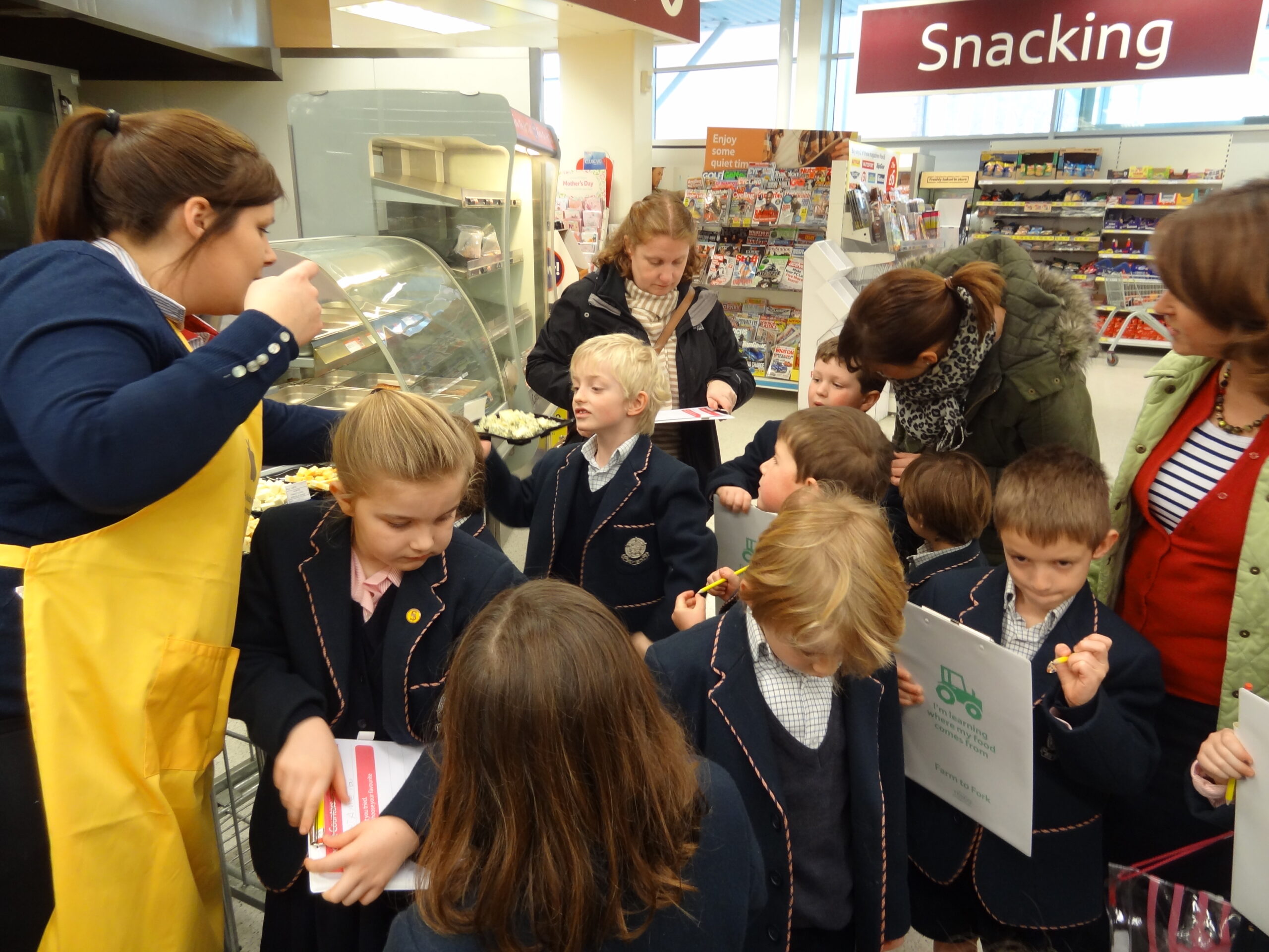 Pre-Prep Farm to Fork visit