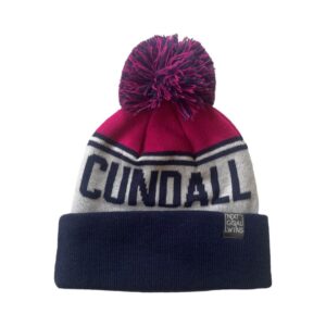 Cundall Manor White Bobble Hat