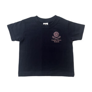 Navy 'T' Shirt (Nursery - Y2)