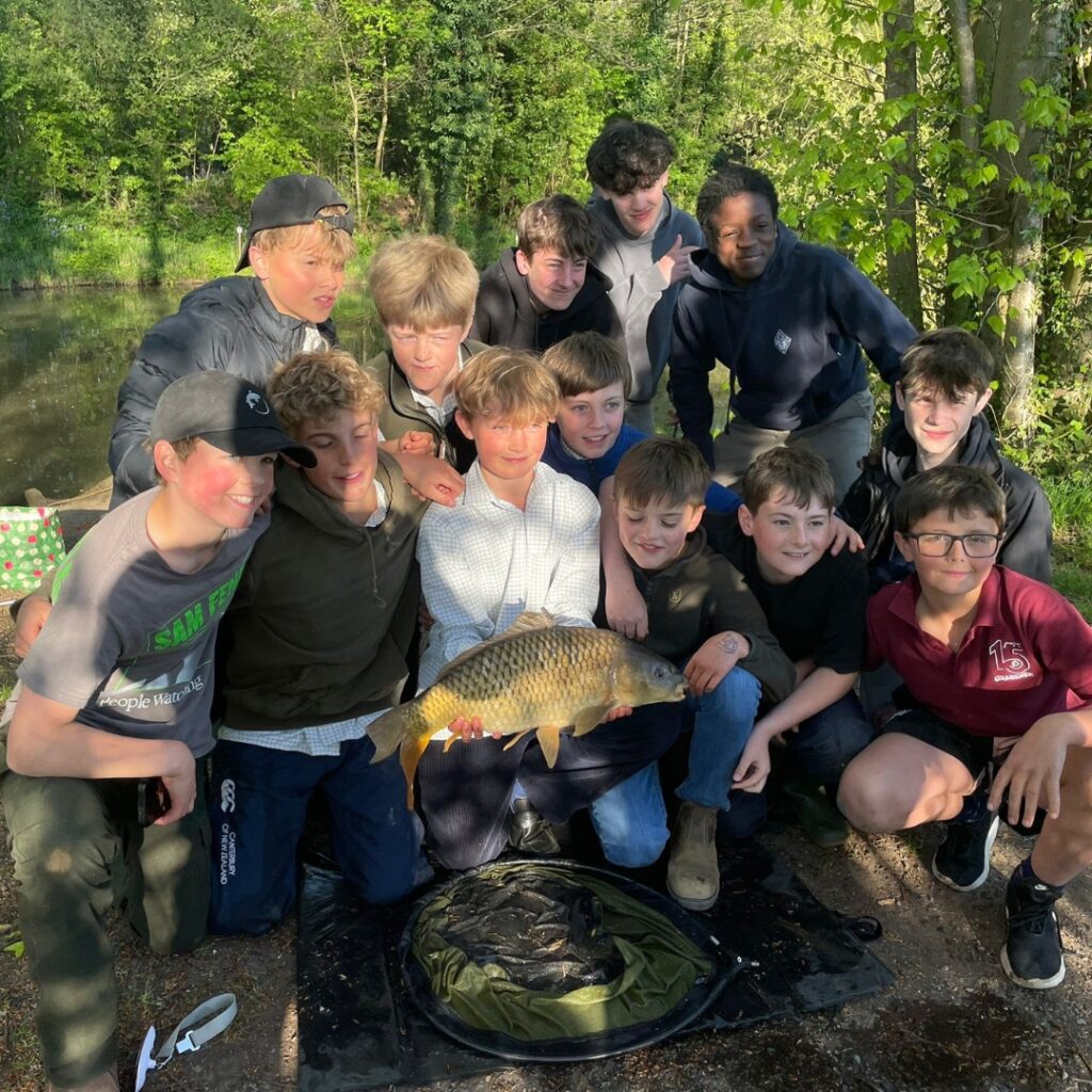 Pupils are hooked on new Fishing Club